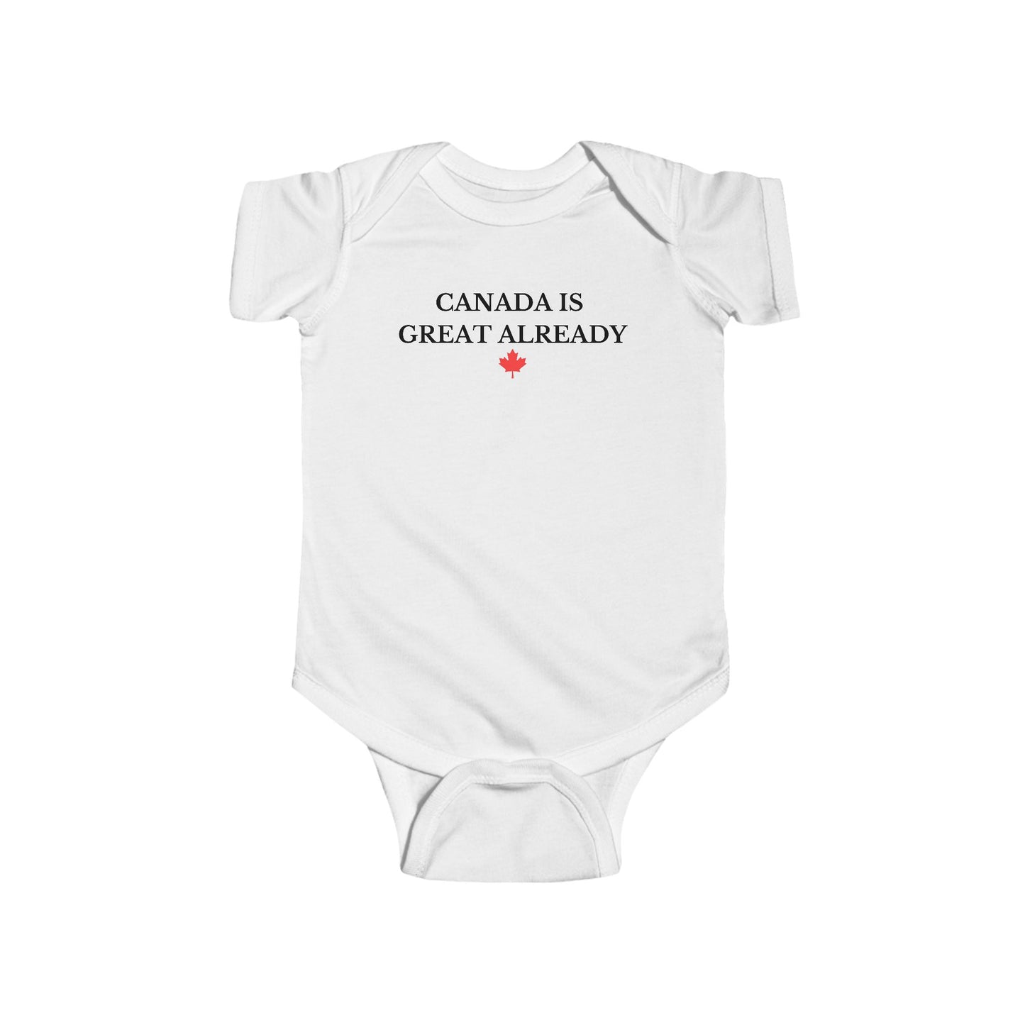 Baby Canada Is Great Already Onesie