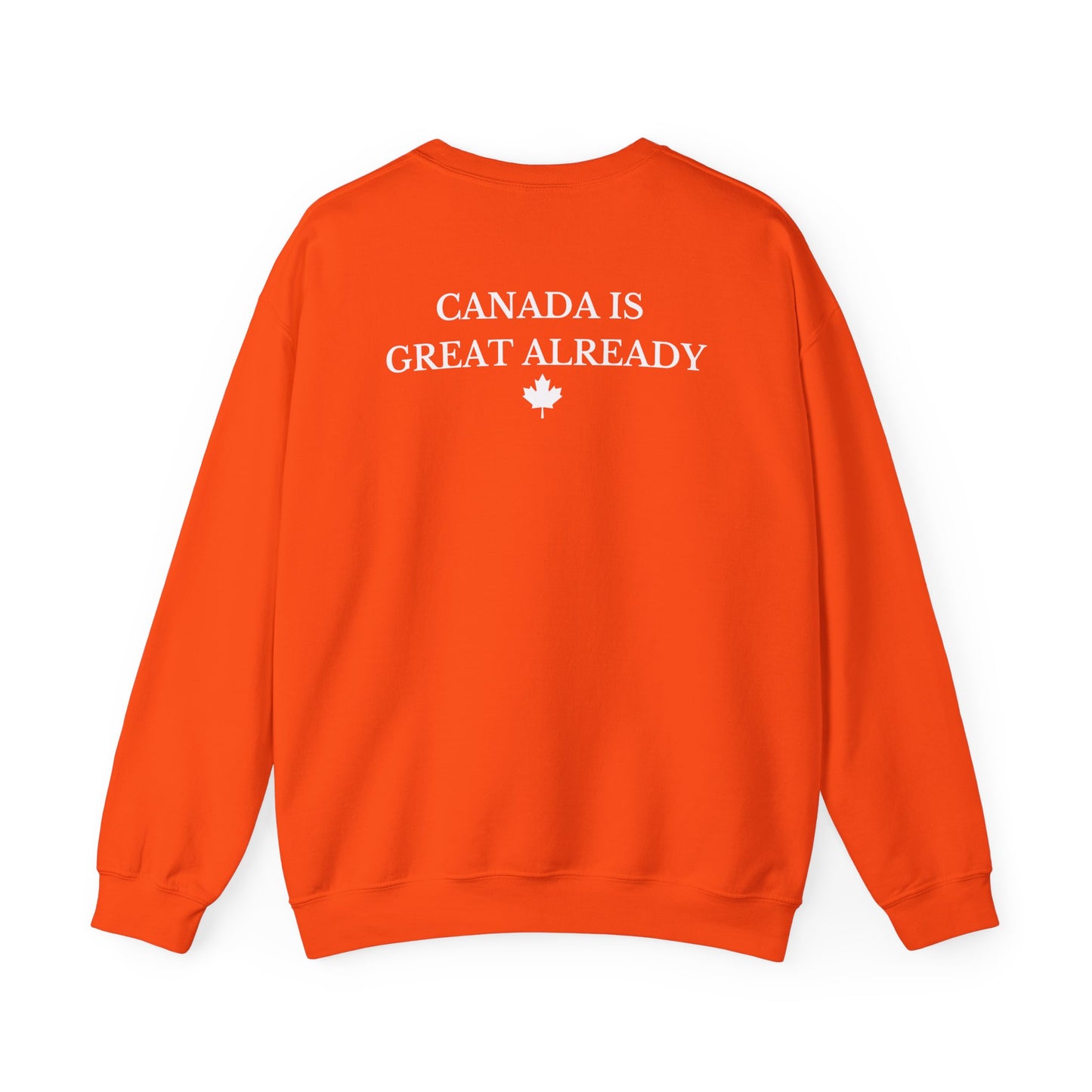 Maple Leaf CIGA Crewneck Sweatshirt (Print on Back)