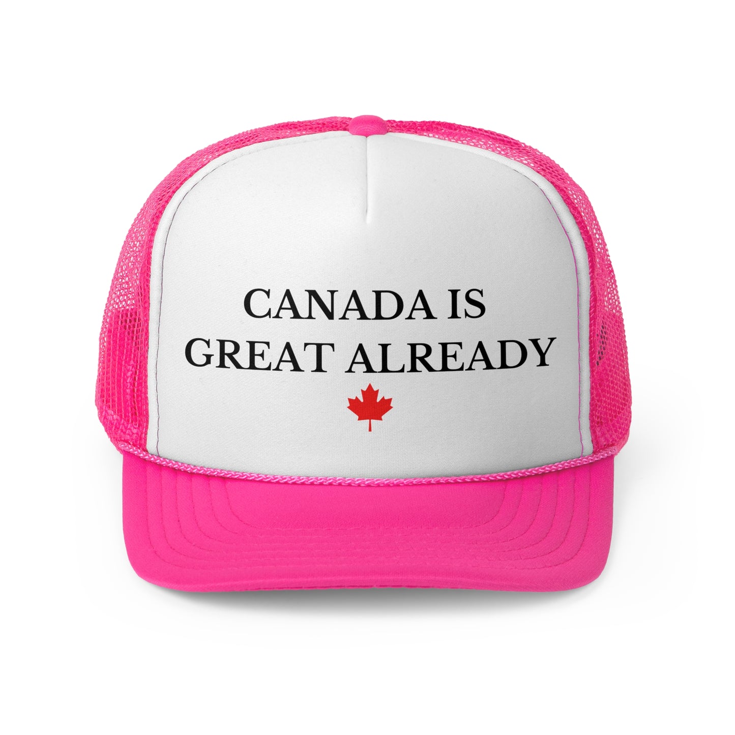 Canada Is Great Already Maple Leaf MeshBack Cap