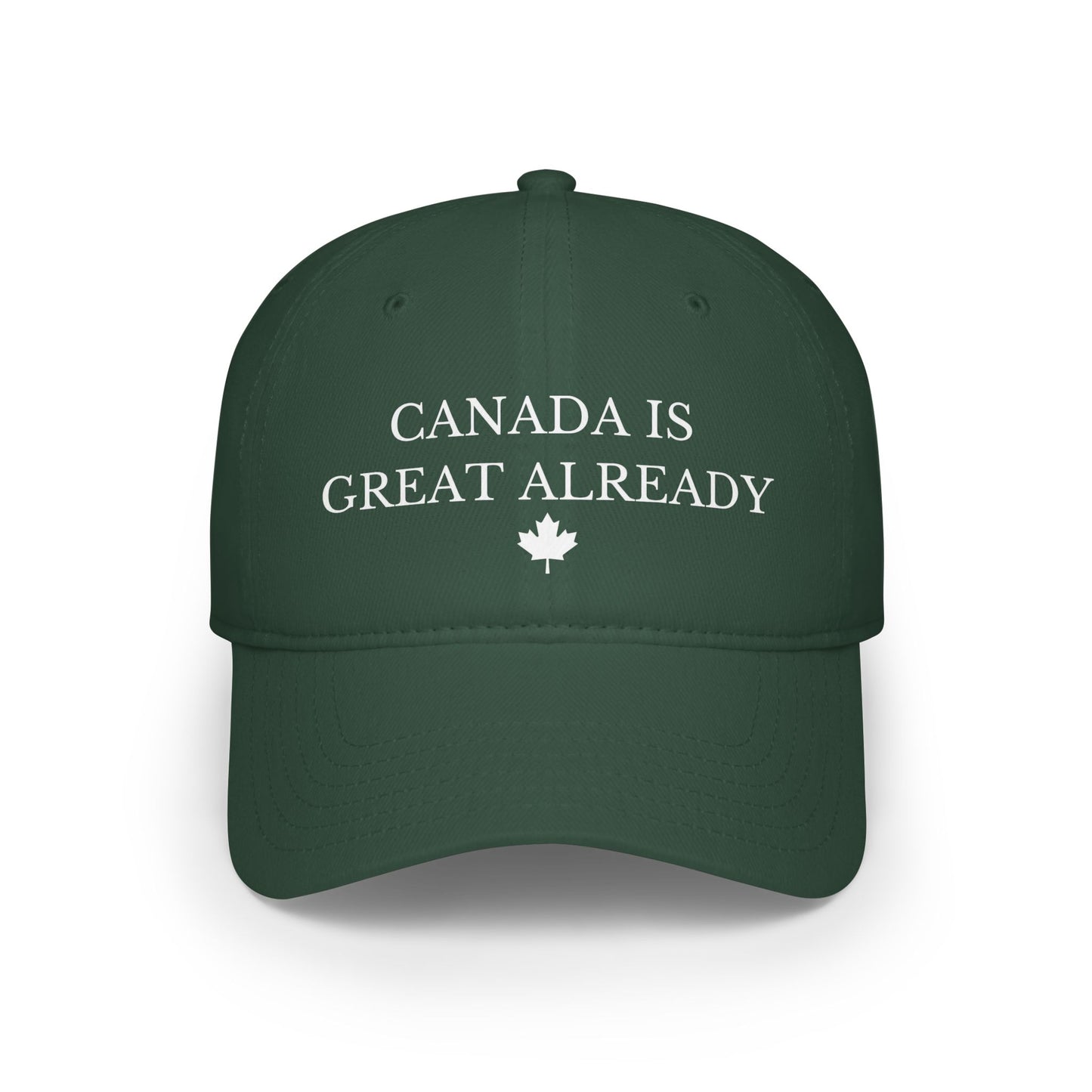 Canada Is Great Already Maple Leaf Baseball Cap