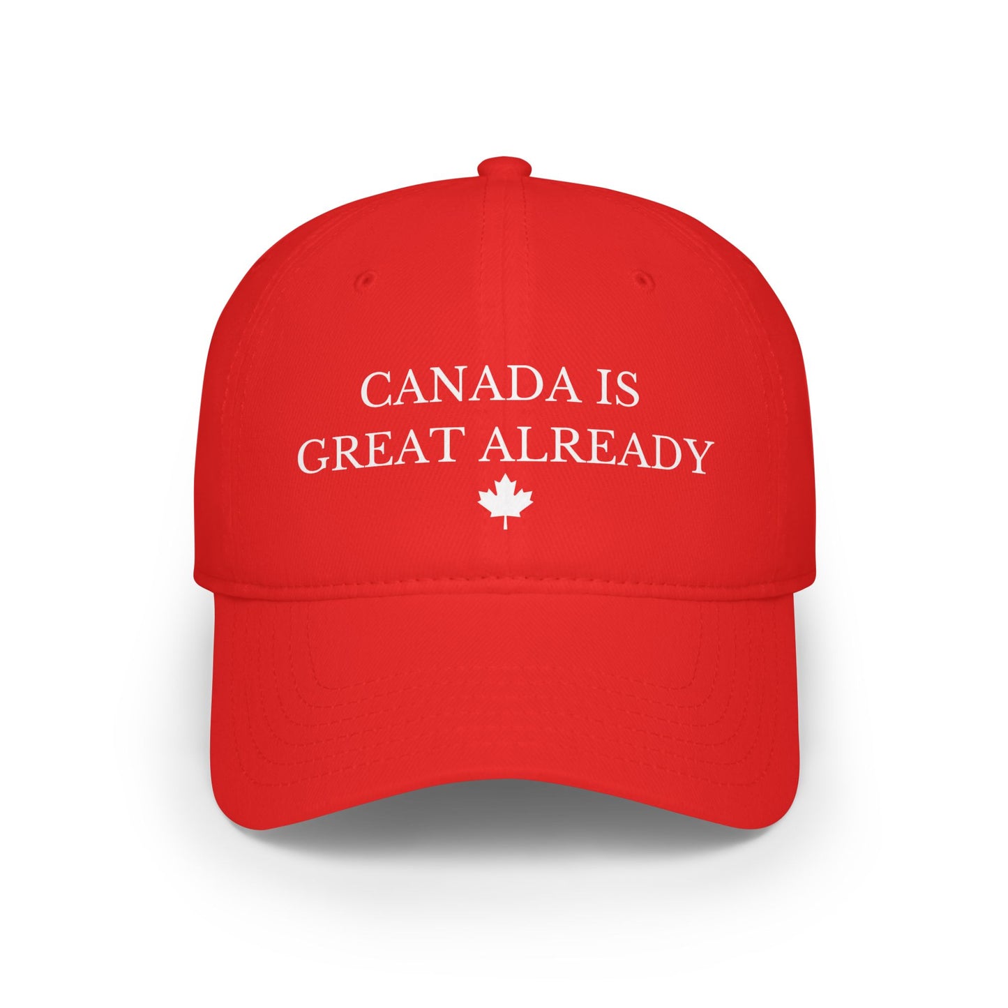 Canada Is Great Already Maple Leaf Baseball Cap