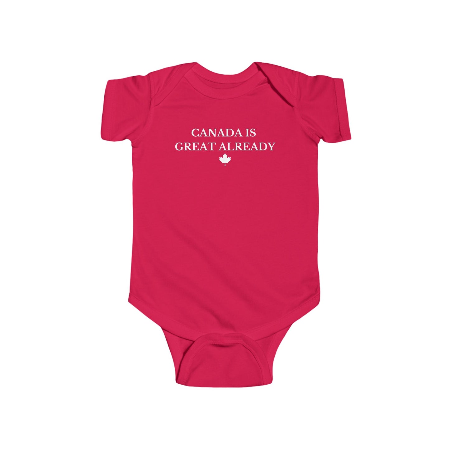Baby Canada Is Great Already Onesie