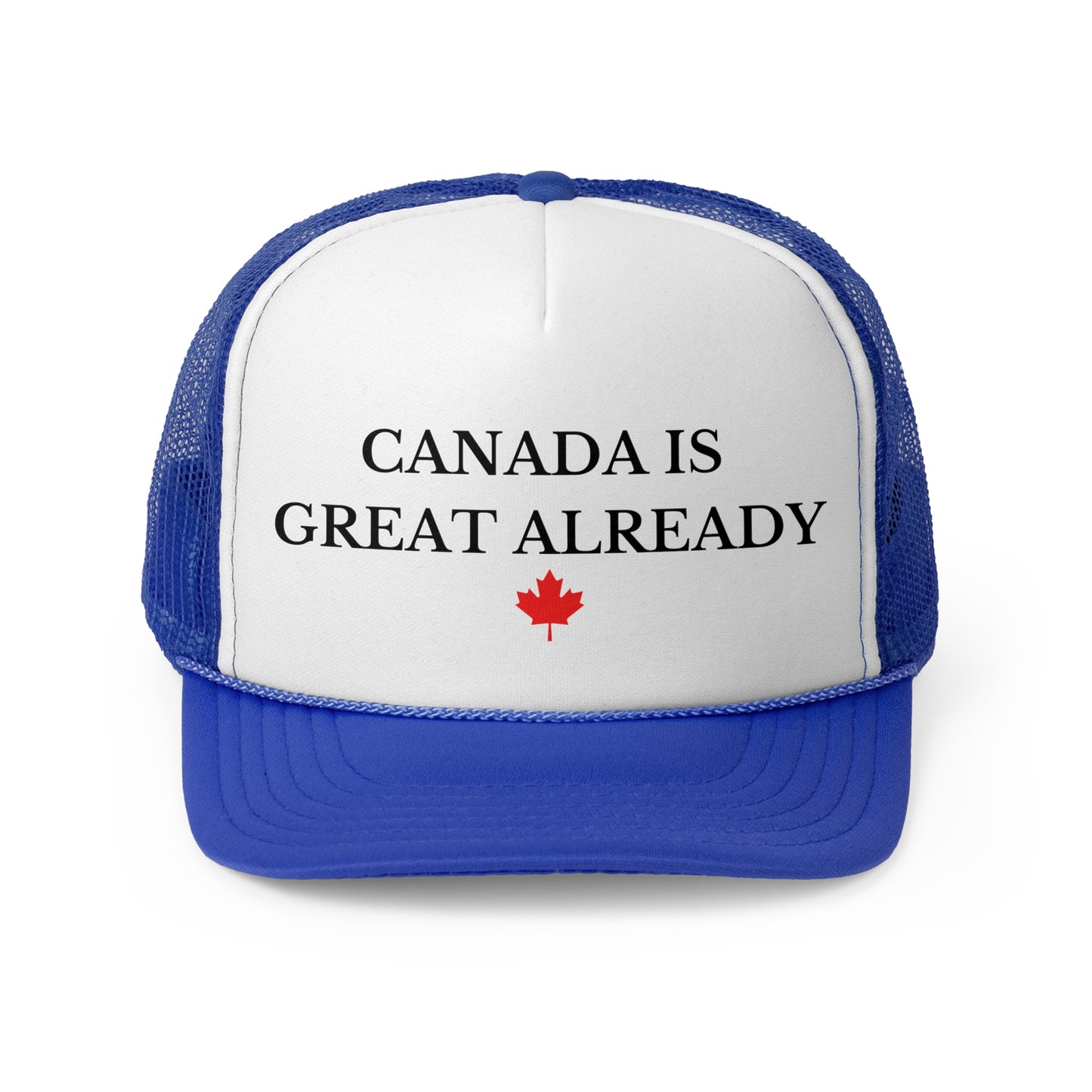 Canada Is Great Already Maple Leaf MeshBack Cap