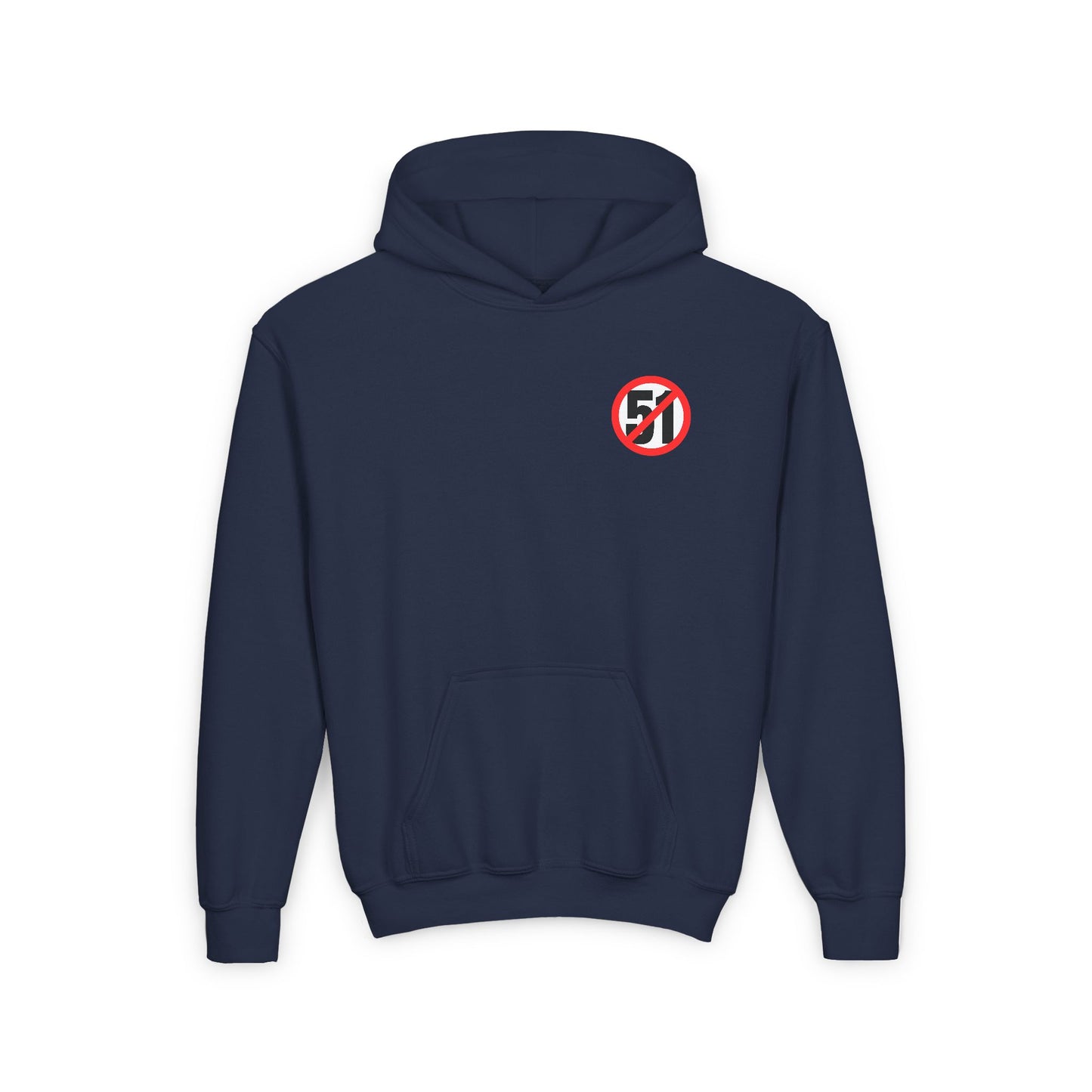 Youth Never51 CIGA Premium Hoodie (Print on Back)