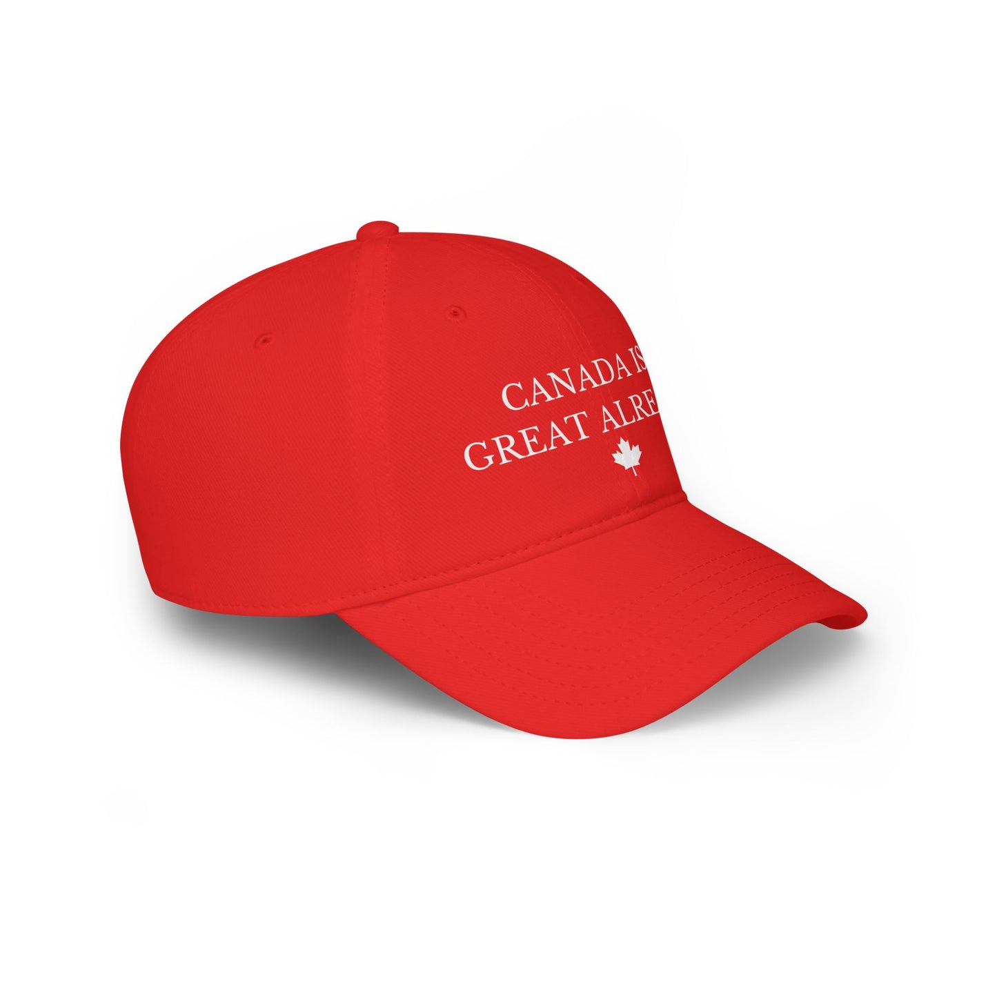 Canada Is Great Already Maple Leaf Baseball Cap