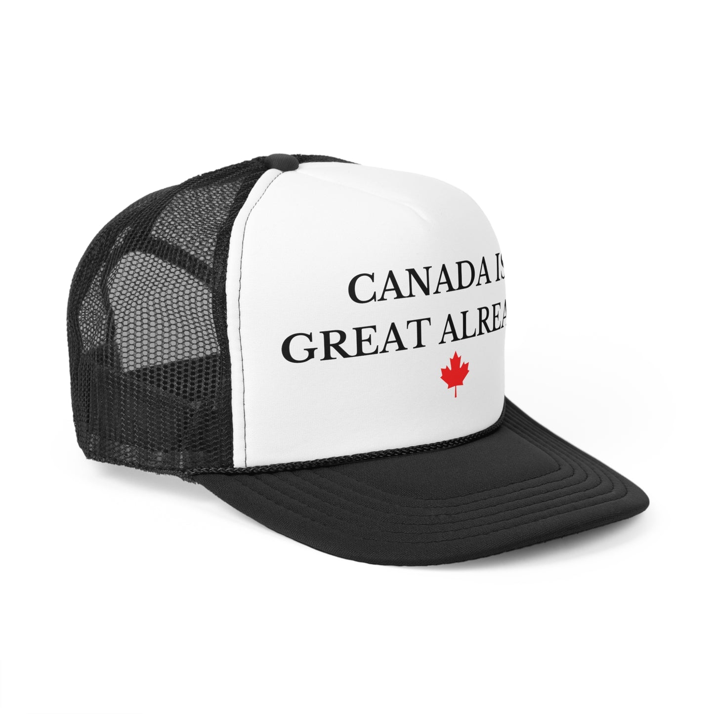 Canada Is Great Already Maple Leaf MeshBack Cap