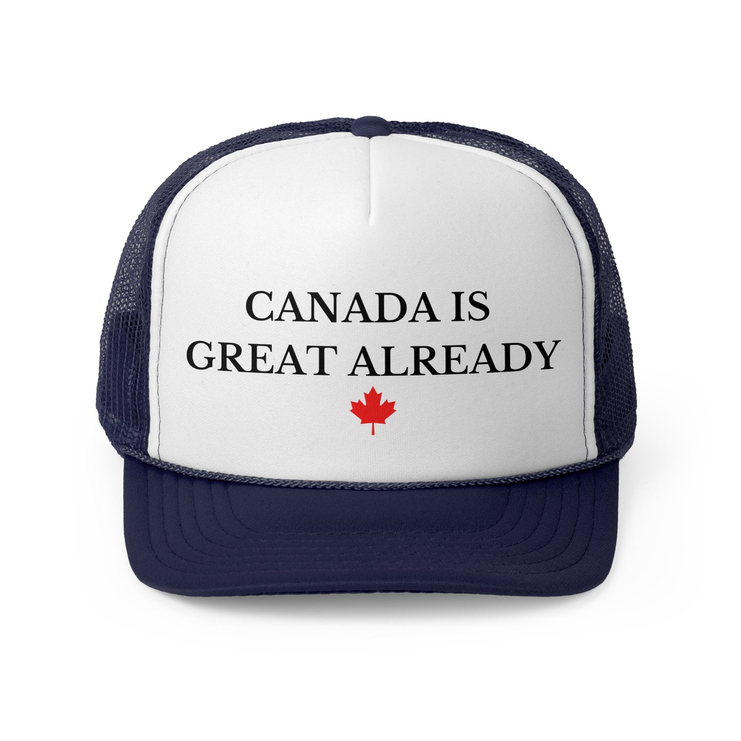 Canada Is Great Already Maple Leaf MeshBack Cap