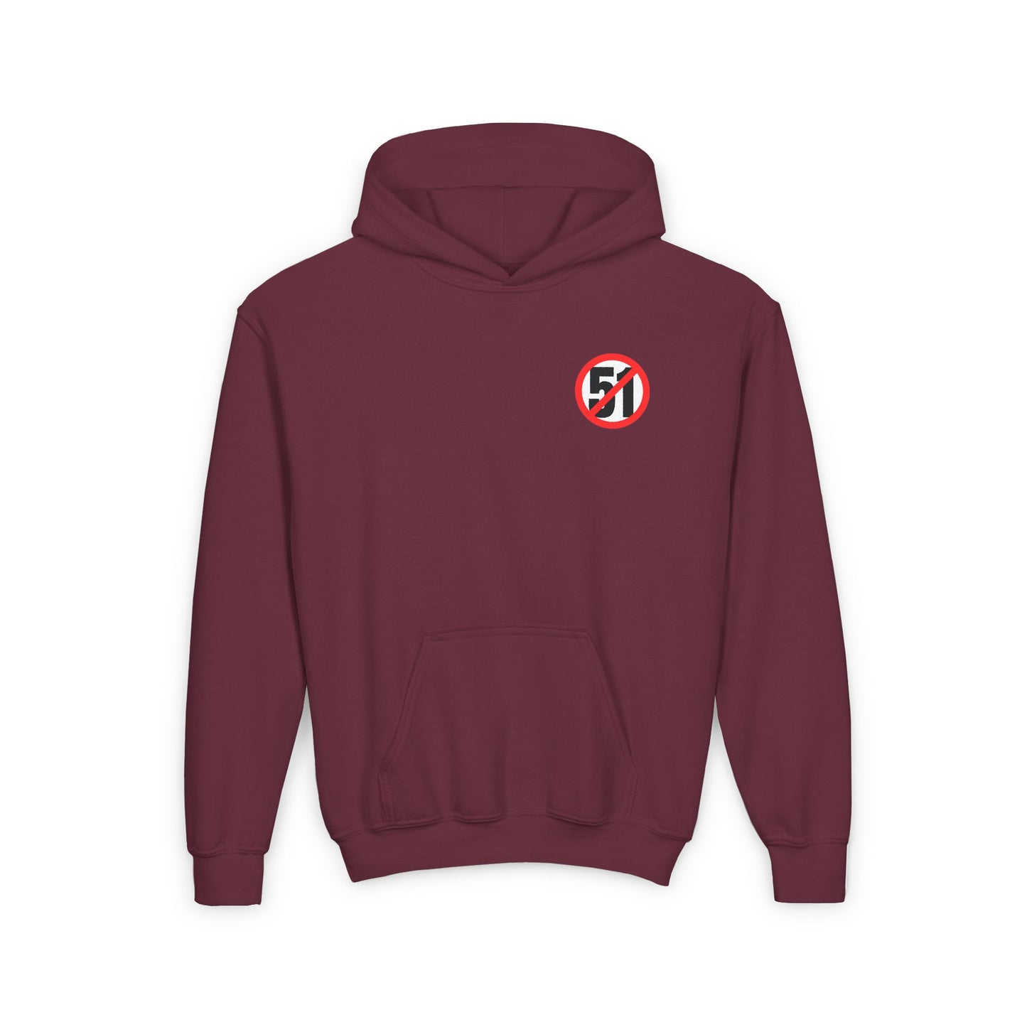 Youth Never51 CIGA Premium Hoodie (Print on Back)