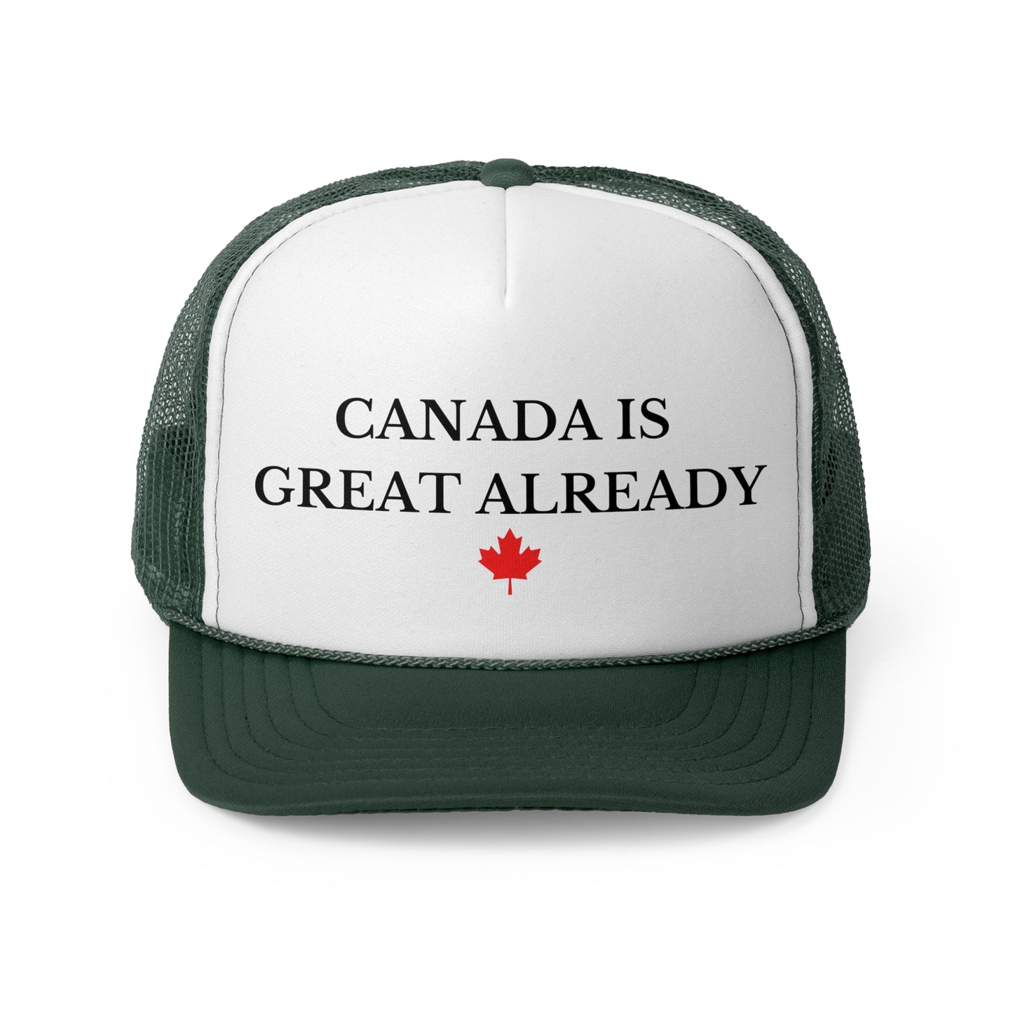 Canada Is Great Already Maple Leaf MeshBack Cap