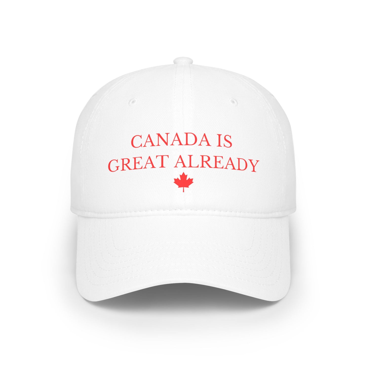 Canada Is Great Already Maple Leaf Baseball Cap
