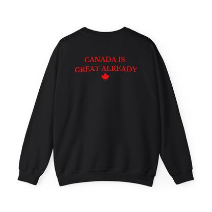 Maple Leaf CIGA Crewneck Sweatshirt (Print on Back)