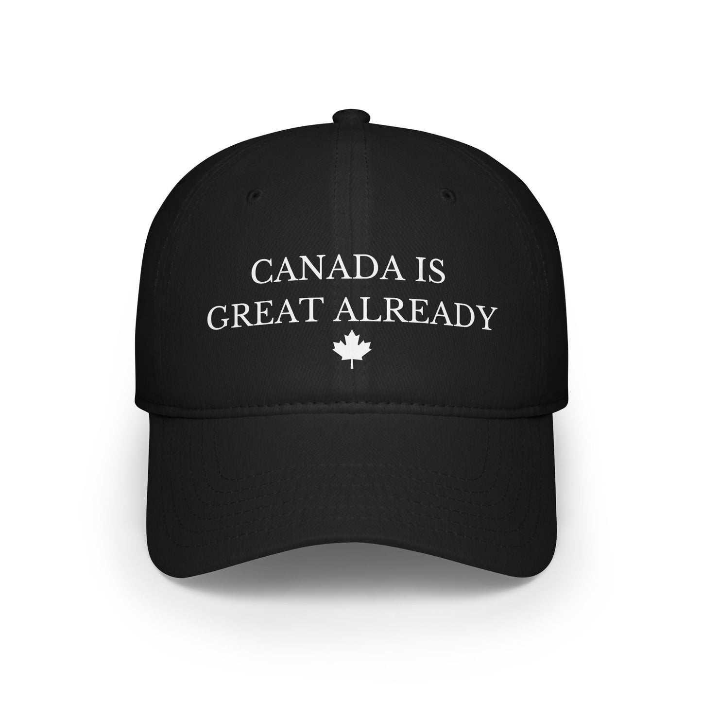 Canada Is Great Already Maple Leaf Baseball Cap