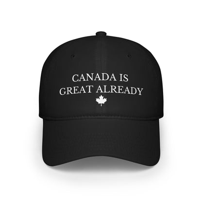 Canada Is Great Already Maple Leaf Baseball Cap