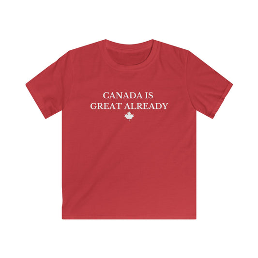 Youth Canada Is Great Already T-Shirt