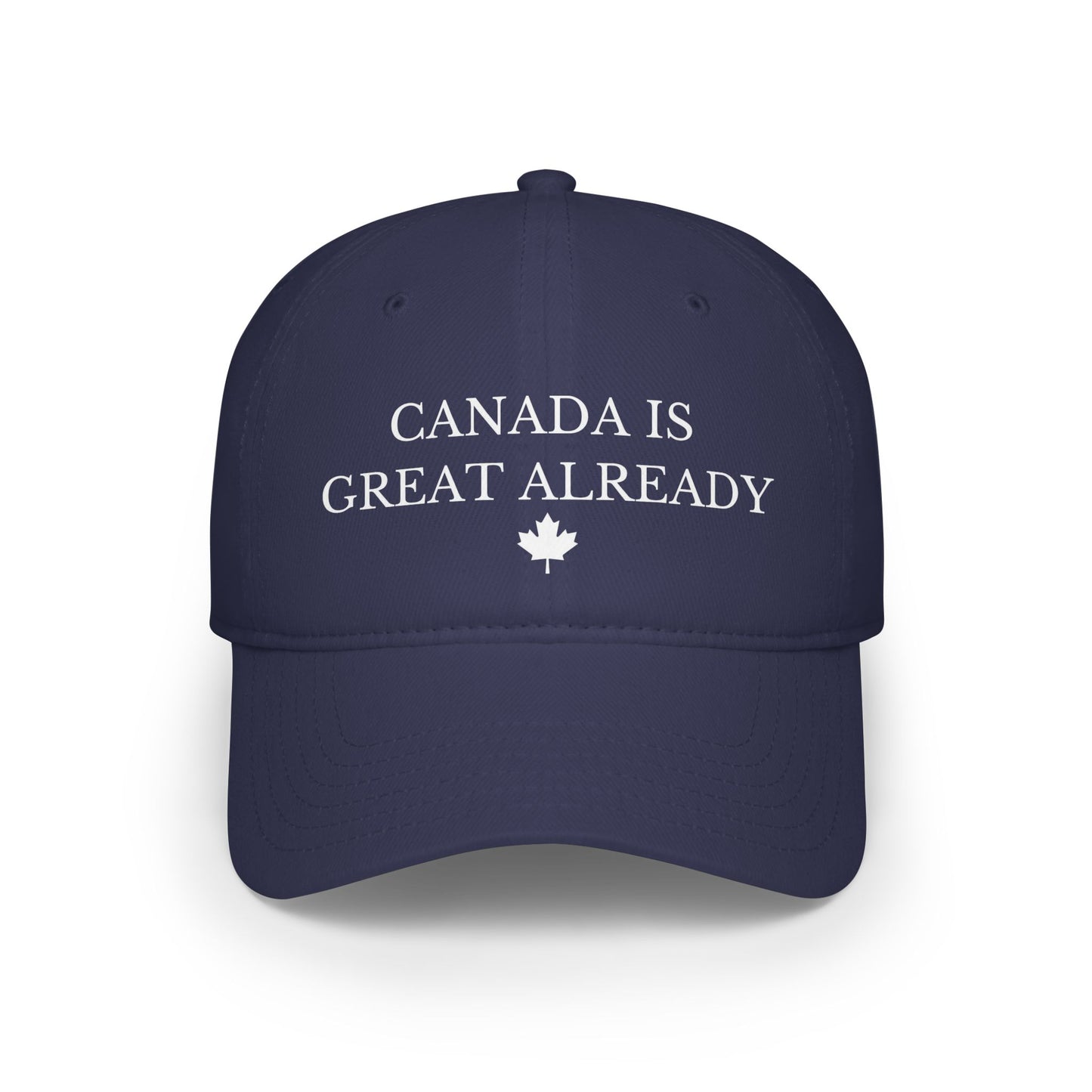Canada Is Great Already Maple Leaf Baseball Cap
