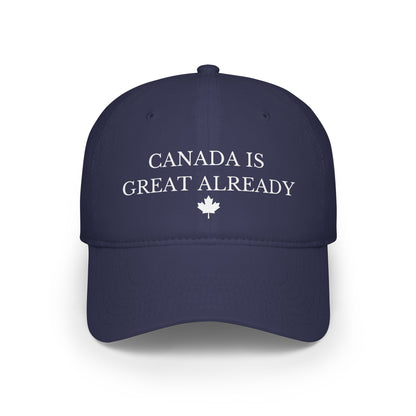 Canada Is Great Already Maple Leaf Baseball Cap