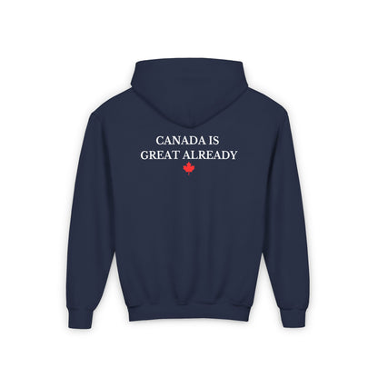 Youth Never51 CIGA Premium Hoodie (Print on Back)