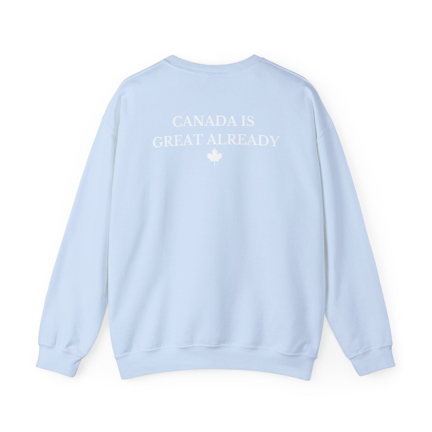 Maple Leaf CIGA Crewneck Sweatshirt (Print on Back)