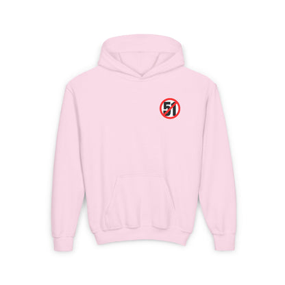 Youth Never51 CIGA Premium Hoodie (Print on Back)