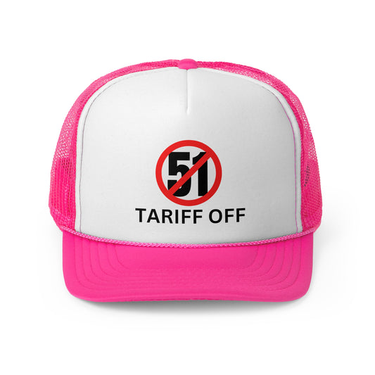 Never51 Tariff Off MeshBack Cap
