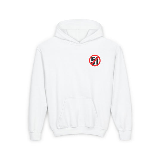 Youth Never51 CIGA Premium Hoodie (Print on Back)