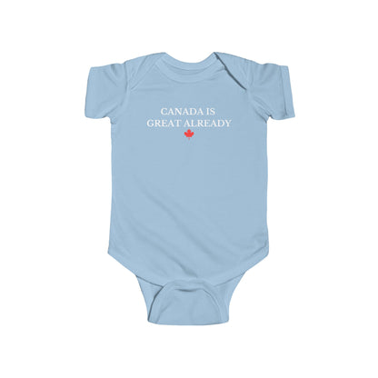 Baby Canada Is Great Already Onesie