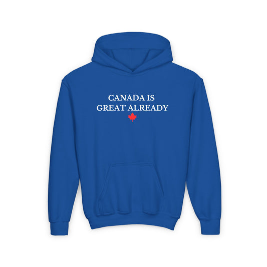 Youth Canada Is Great Already Hoodie