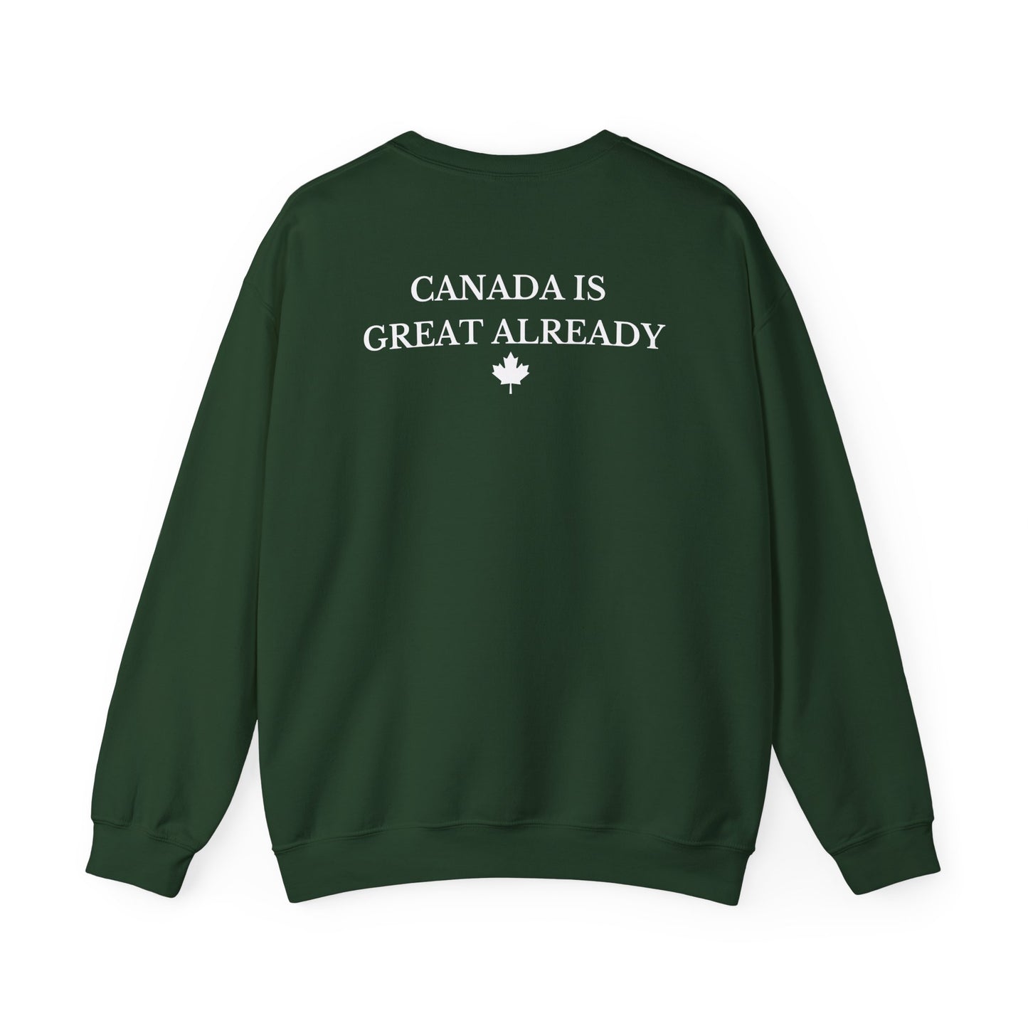 Maple Leaf CIGA Crewneck Sweatshirt (Print on Back)