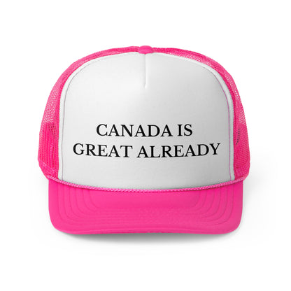 Canada Is Great Already MeshBack Cap