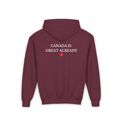 Youth Never51 CIGA Premium Hoodie (Print on Back)