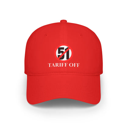 Never51 Tariff Off Baseball Cap