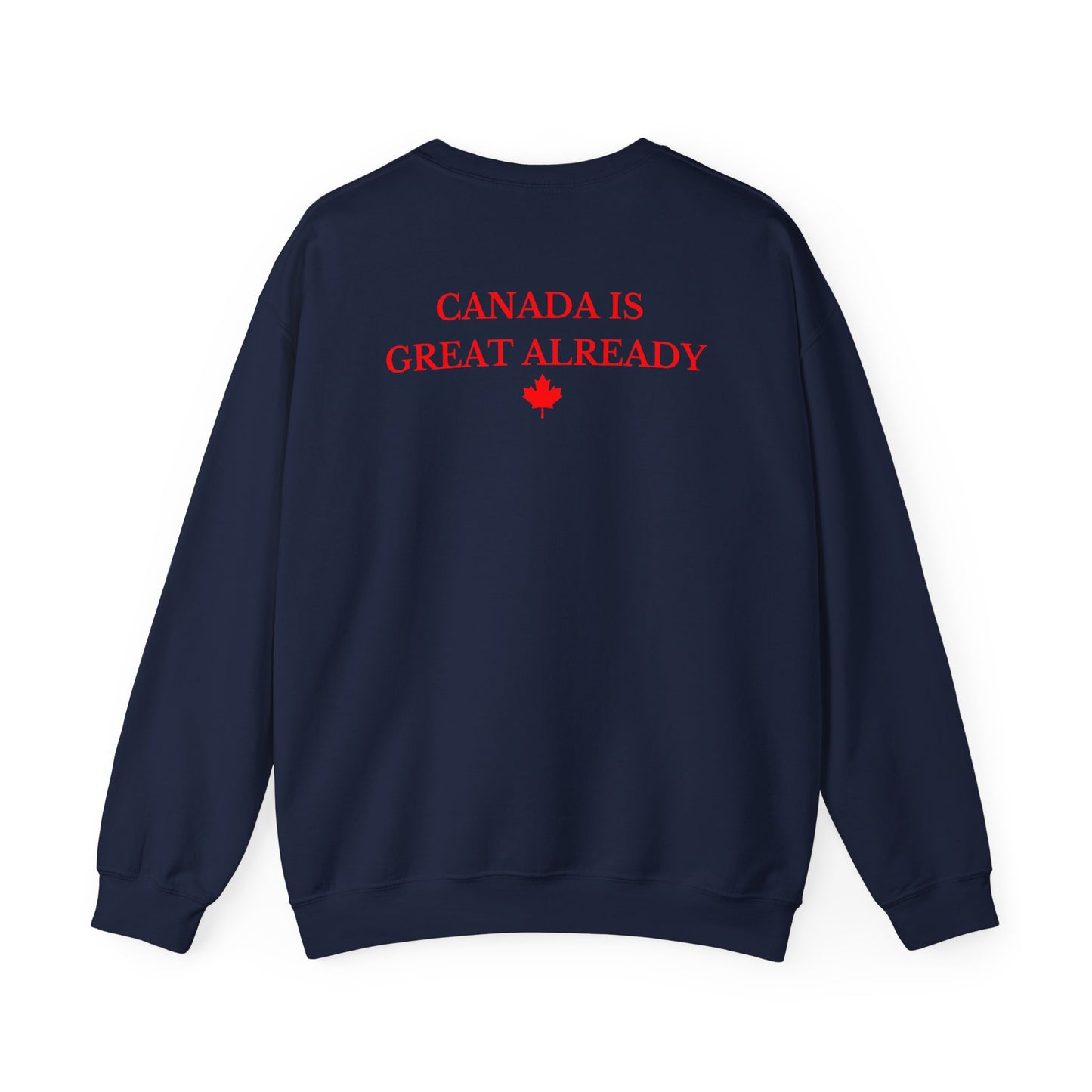 Maple Leaf CIGA Crewneck Sweatshirt (Print on Back)