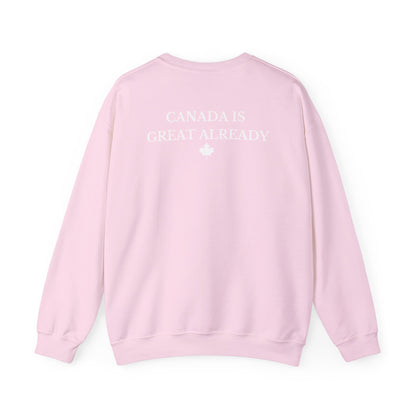 Maple Leaf CIGA Crewneck Sweatshirt (Print on Back)