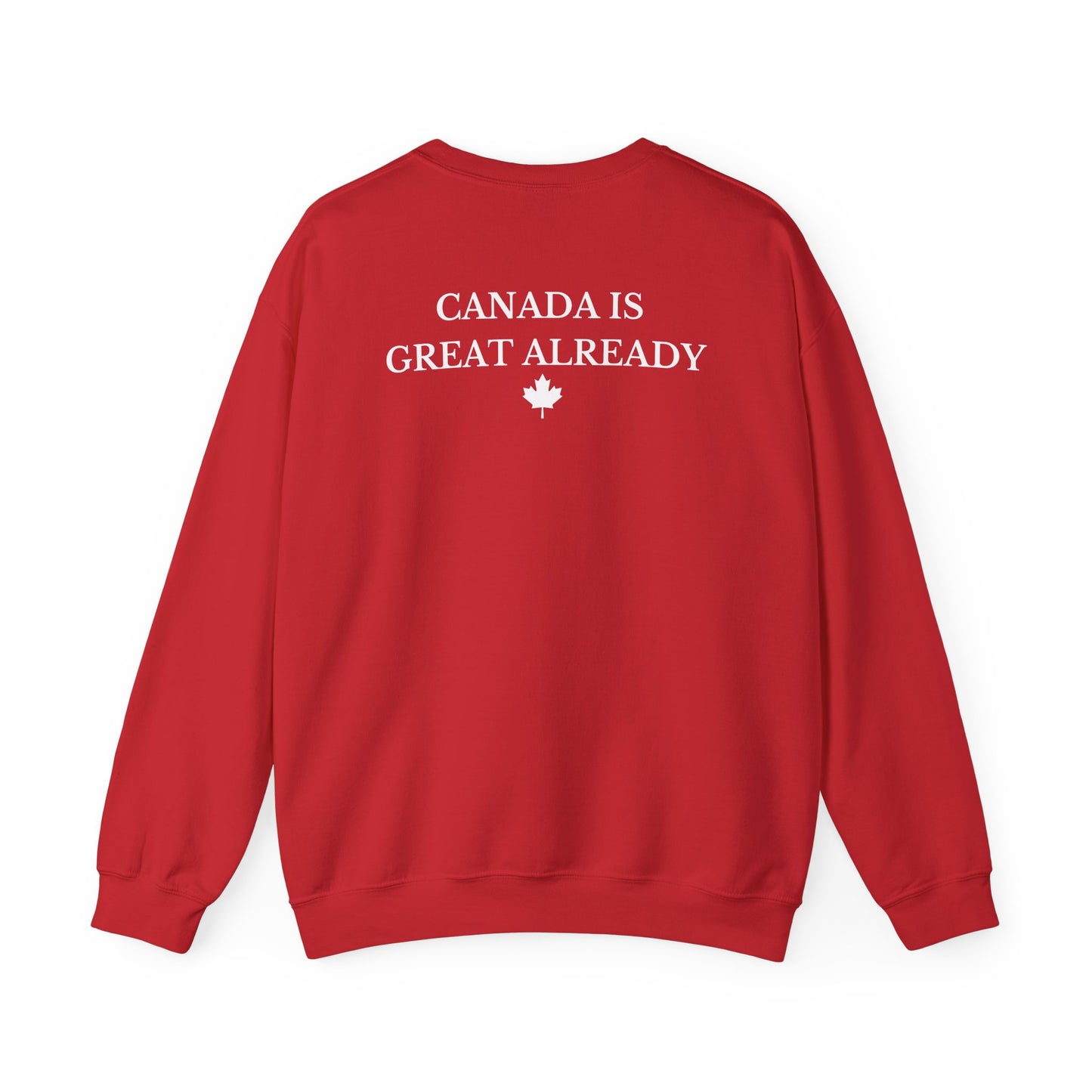 Maple Leaf CIGA Crewneck Sweatshirt (Print on Back)