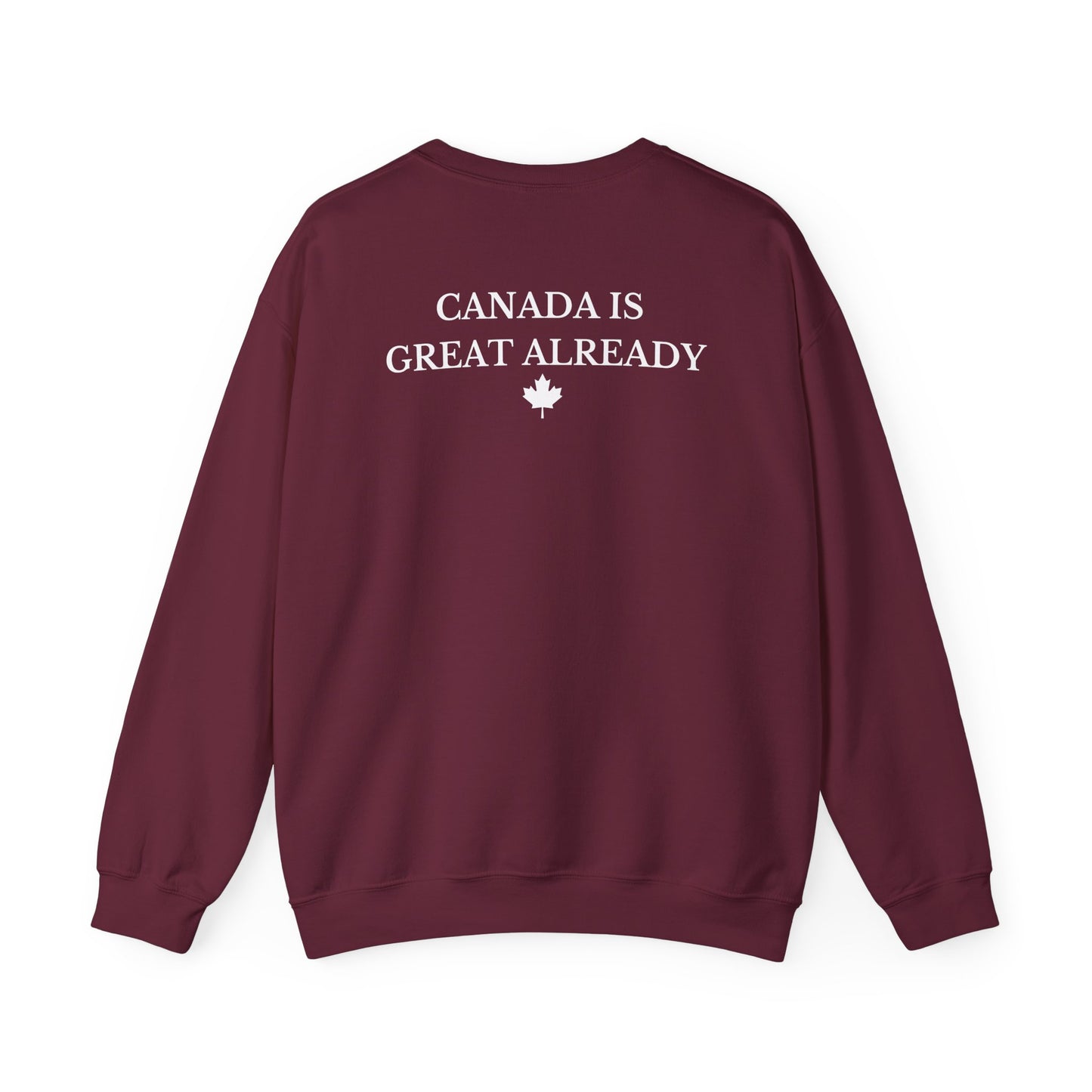 Maple Leaf CIGA Crewneck Sweatshirt (Print on Back)