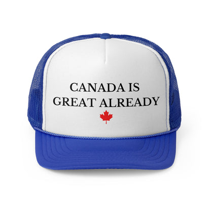Canada Is Great Already Maple Leaf MeshBack Cap