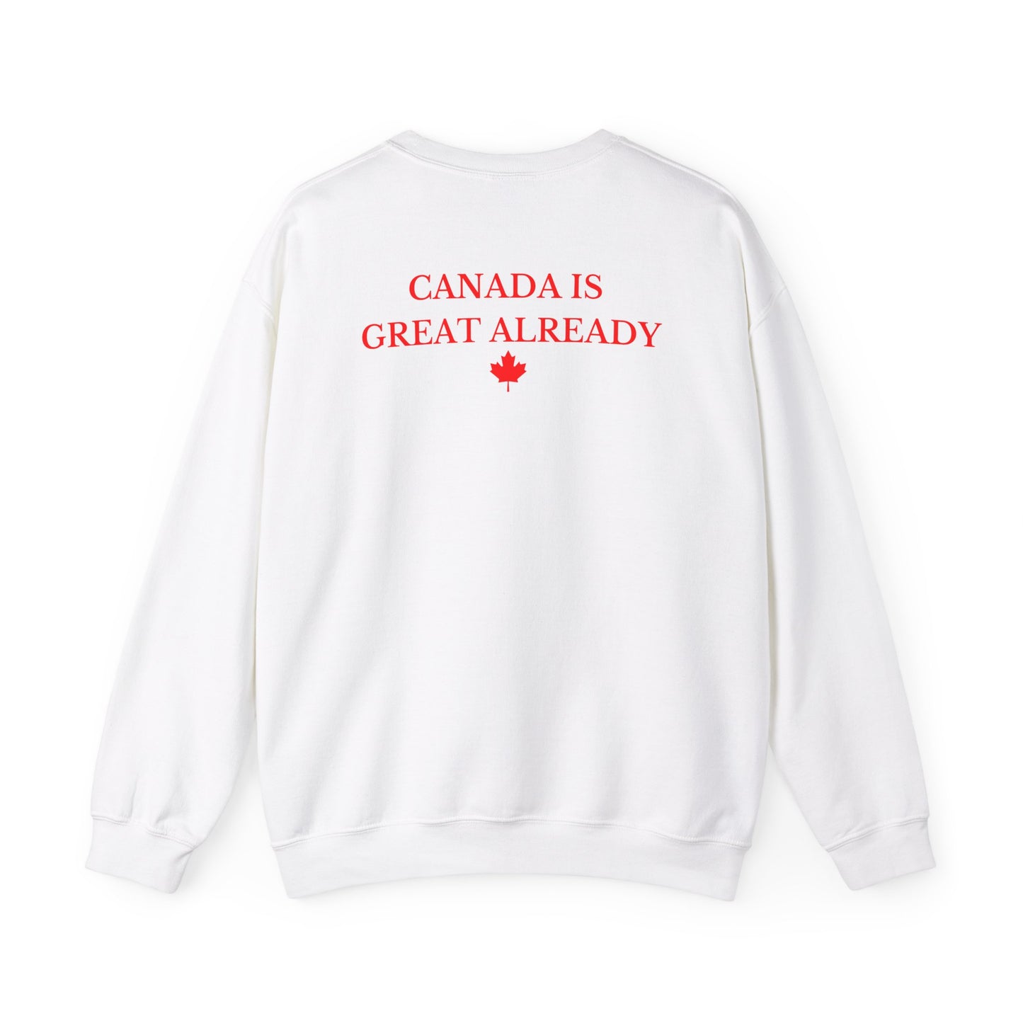 Maple Leaf CIGA Crewneck Sweatshirt (Print on Back)