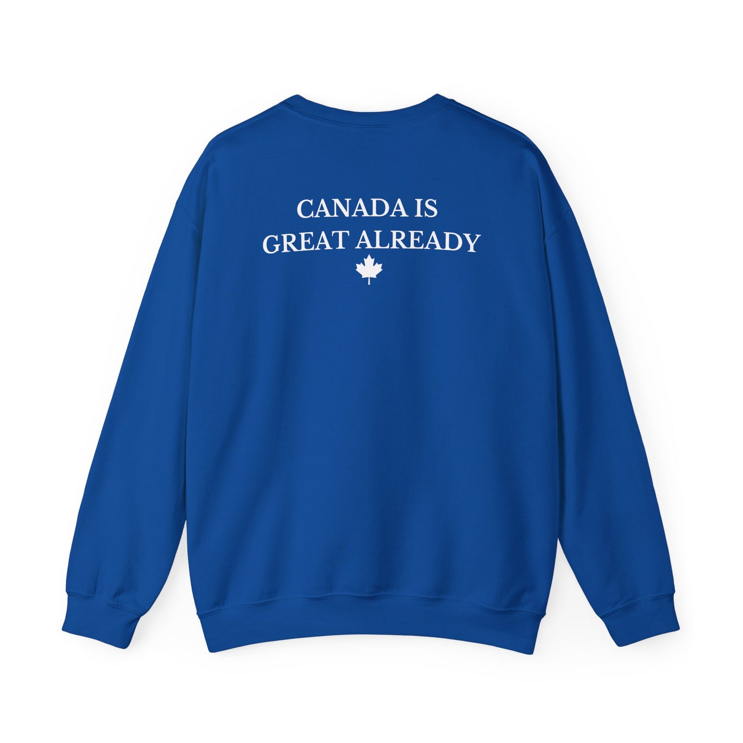 Maple Leaf CIGA Crewneck Sweatshirt (Print on Back)