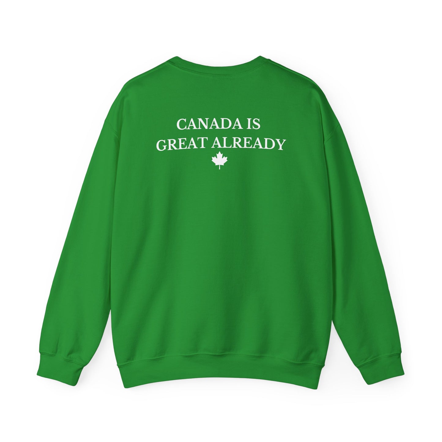 Maple Leaf CIGA Crewneck Sweatshirt (Print on Back)