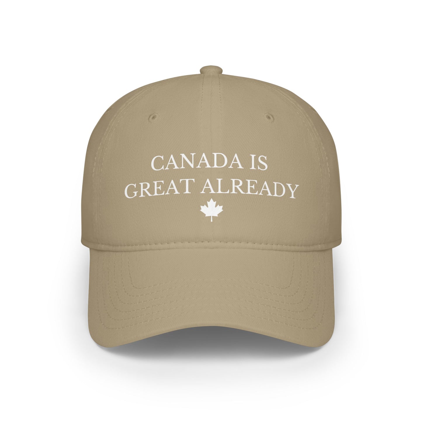 Canada Is Great Already Maple Leaf Baseball Cap
