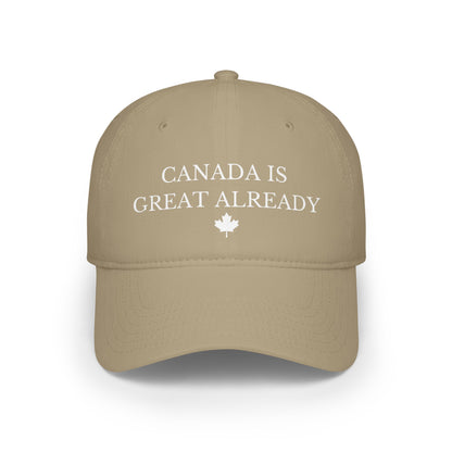 Canada Is Great Already Maple Leaf Baseball Cap