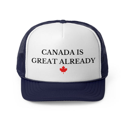 Canada Is Great Already Maple Leaf MeshBack Cap