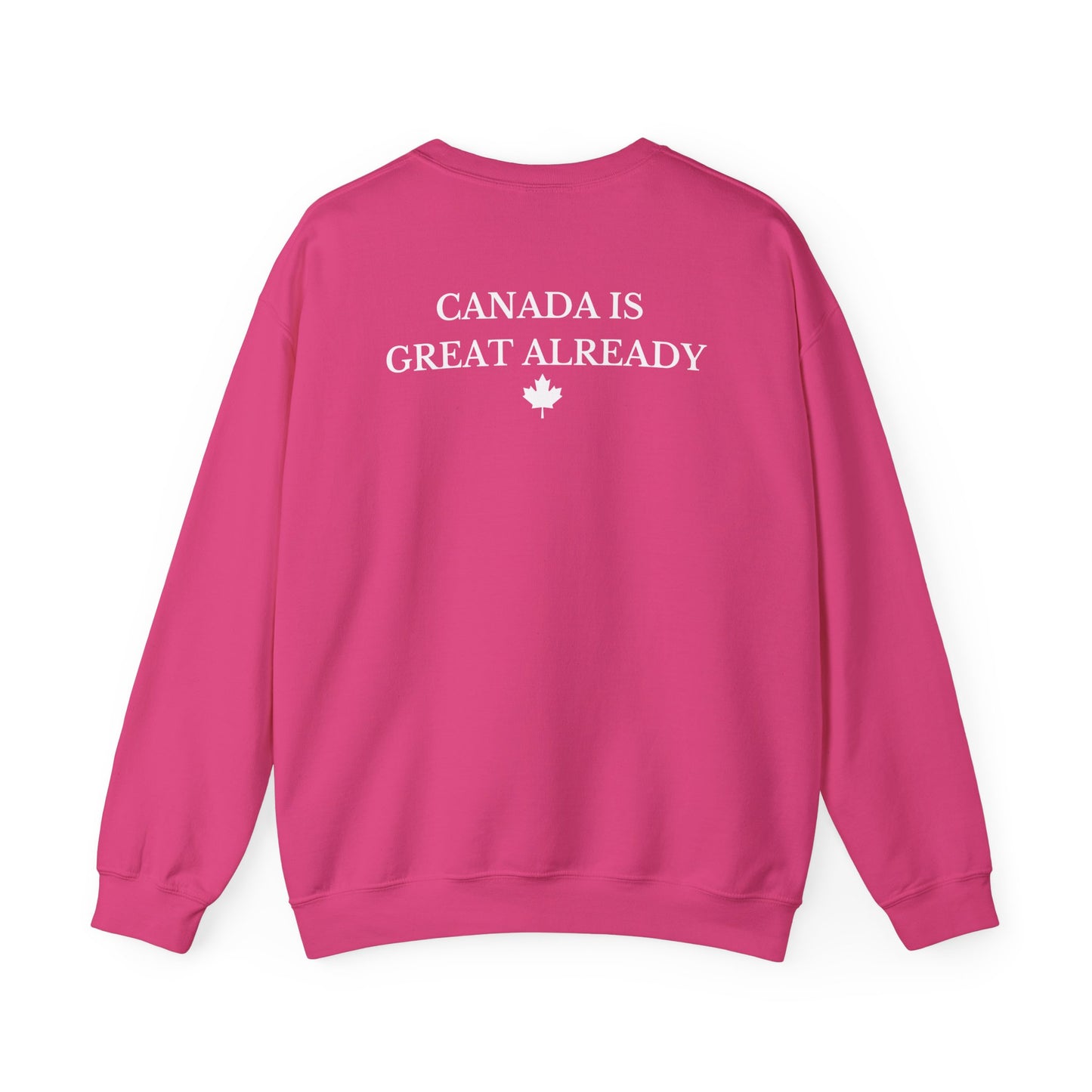 Maple Leaf CIGA Crewneck Sweatshirt (Print on Back)