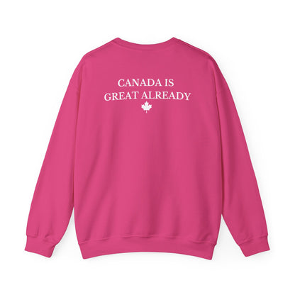 Maple Leaf CIGA Crewneck Sweatshirt (Print on Back)