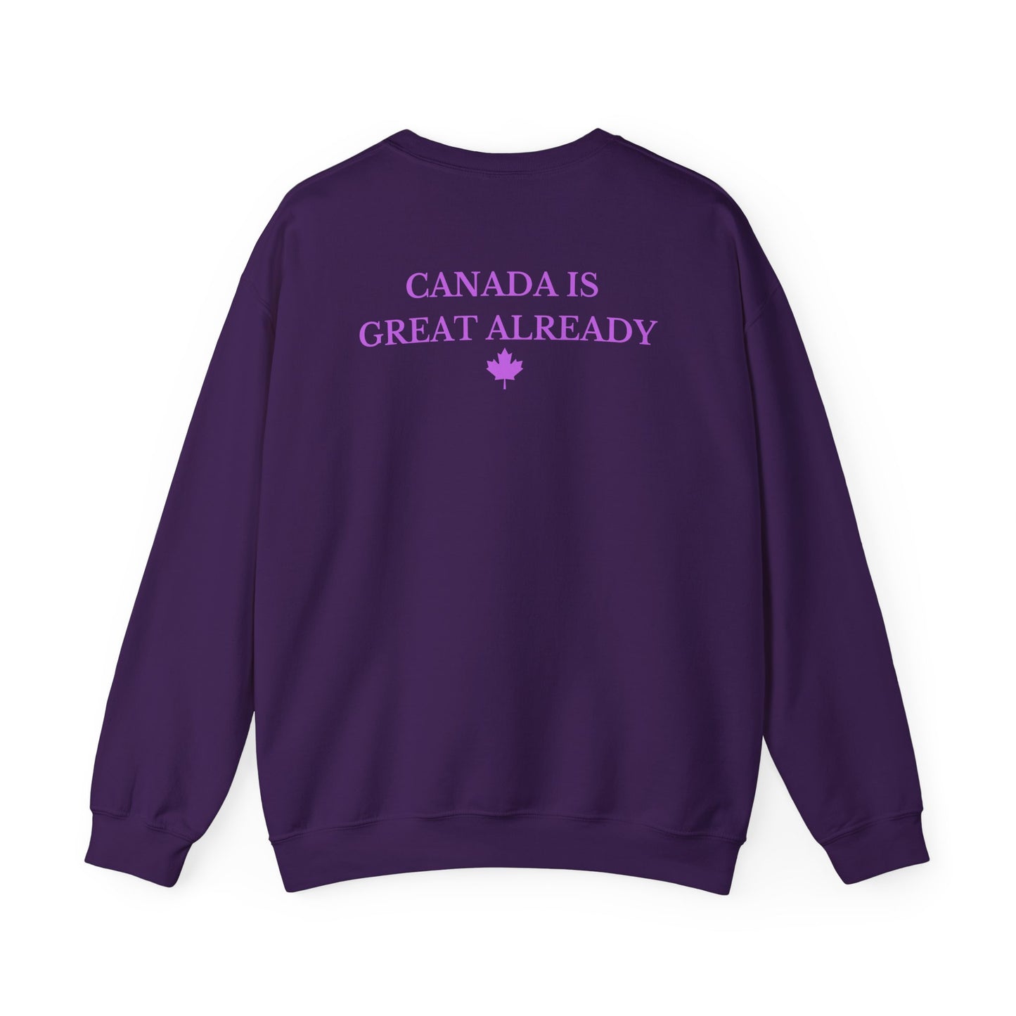 Maple Leaf CIGA Crewneck Sweatshirt (Print on Back)